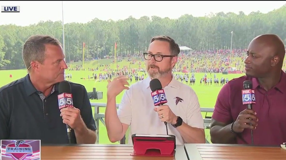 Falcons president Greg Beadles talks training camp