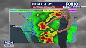 Arizona weather forecast: Hurricane Priscilla bringing heavy rain to the state