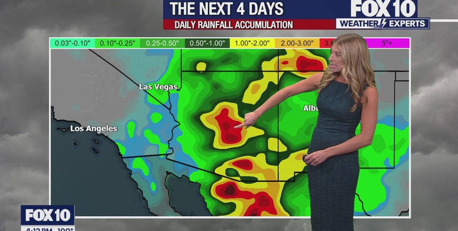 Arizona weather forecast: Hurricane Priscilla bringing heavy rain to the state