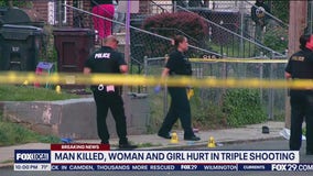 Man killed; girl, 9, injured in triple shooting