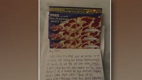 Man forces return of Jack's bacon cheeseburger pizza