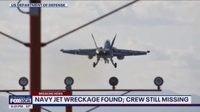 Navy jet wreckage found near Mount Rainier, crew still missing