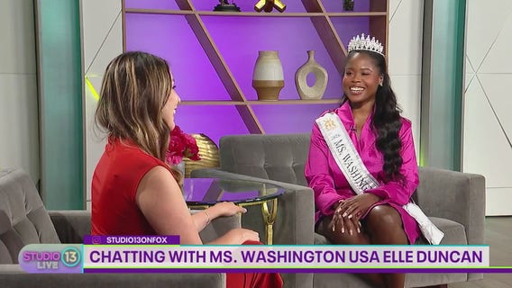 Ms. Washington USA Elle Duncan stops by Studio 13 Live
