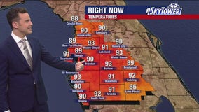 Tampa weather: Saturday evening forecast