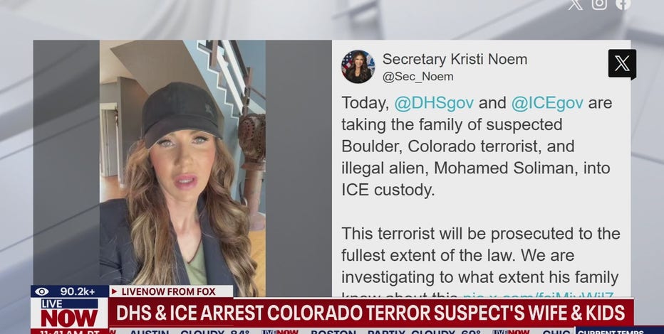 Boulder suspect's wife, kids taken into custody by immigration officials, sources say