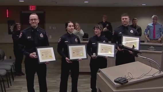Maplewood firefighters recognized for amazing rescue