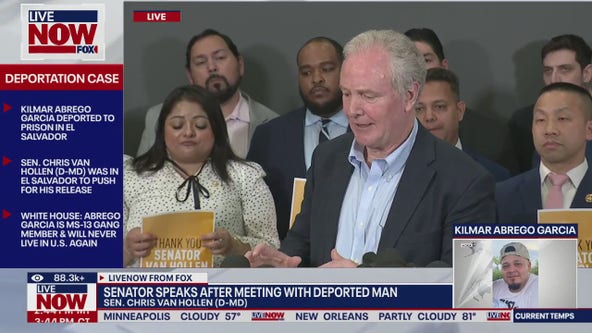 Van Hollen responds to question about Rachel Morin
