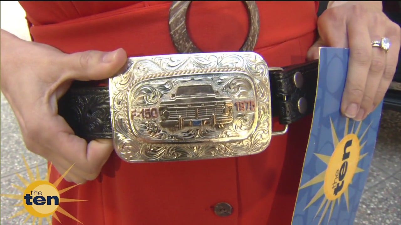 Ford 'Truckle' belt buckle opens trucks | The Ten