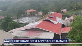 Hurricane Beryl barrels toward Jamaica