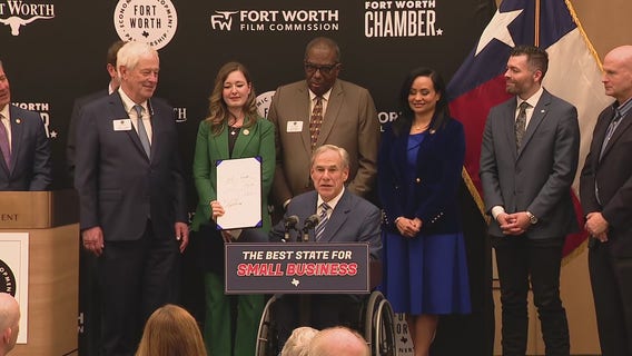 Gov. Abbott signs 'pro-business' bills in Fort Worth