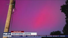 Northern lights visible across Philadelphia, suburbs