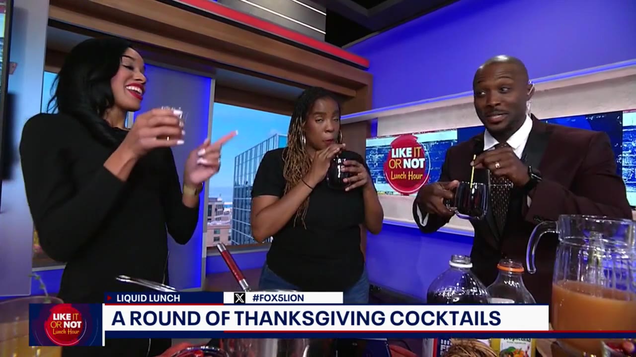 Thanksgiving sips with Jennie from the Bar