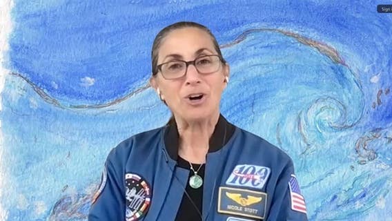 Astronaut Nicole Stott talks about experiencing Earth under water