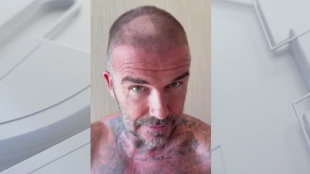 David Beckham's haircut mishap
