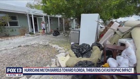 Hurricane Milton barrels toward Florida, threatens catastrophic impact