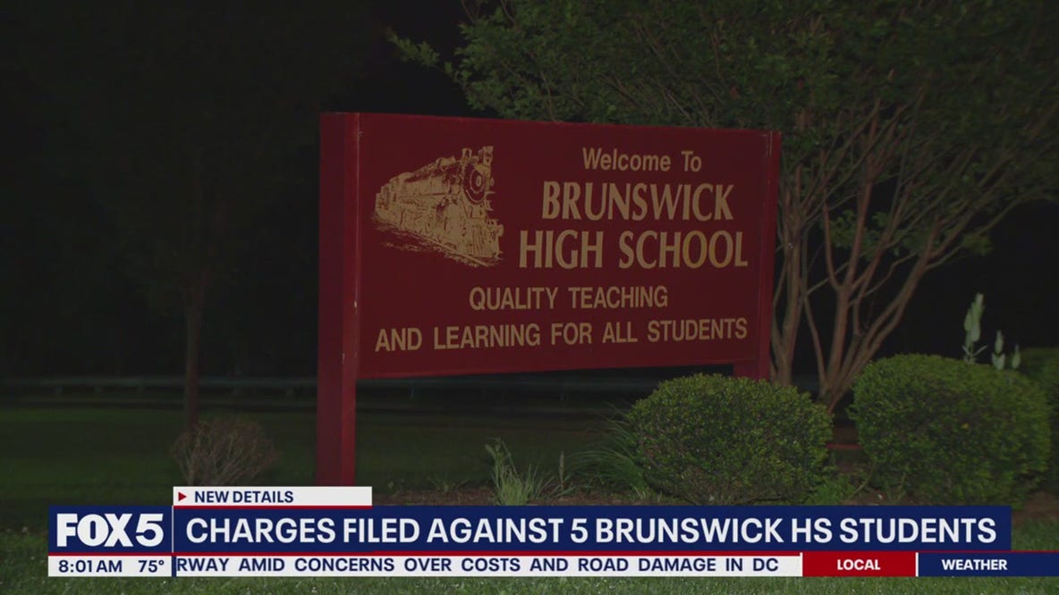 5 Brunswick High School students charged in assault case