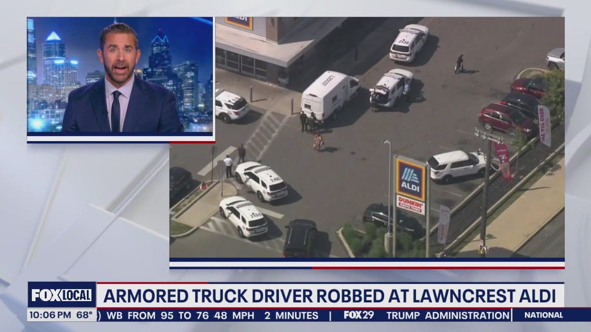 Armored truck driver robbed at Lawncrest Aldi