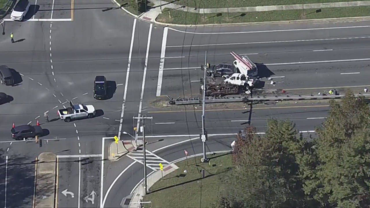 Multivehicle crash in Upper Marlboro closes portion of Crain Highway