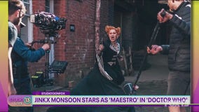 Jinkx Monsoon stars as Maestro in 'Doctor Who'