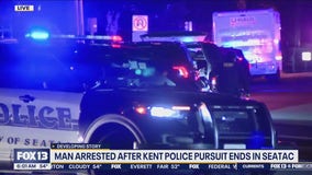 Kent police fire shots at suspect during pursuit