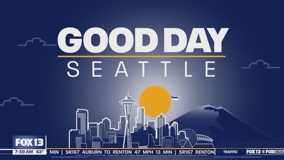 Good Day Seattle at 8am on Monday, 4/21