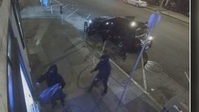 Caught on camera: Thieves armed with sledgehammers descend on SF cannabis store