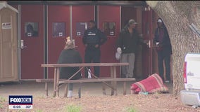 Dallas opens warming center for the homeless