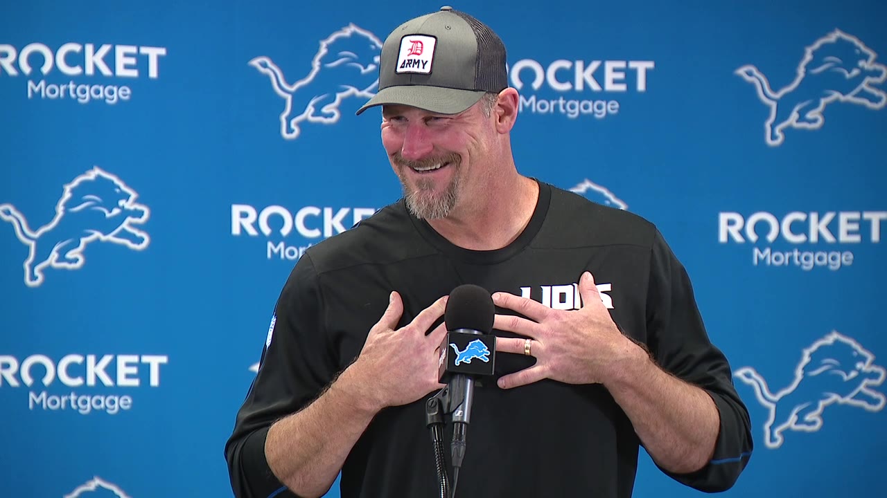 Dan Campbell talks big win and possible trades