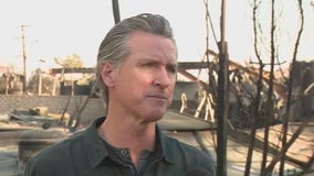 Newsom responds to criticism of wildfire response