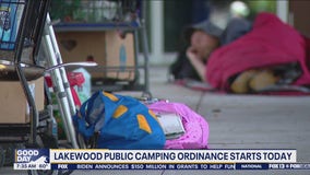 Lakewood public camping ordinance starts today