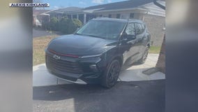 Stolen SUV had baby's ashes inside