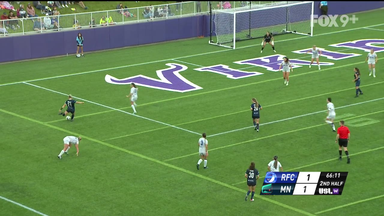 Jelena Zbiljic gives Minnesota Aurora 2-1 lead