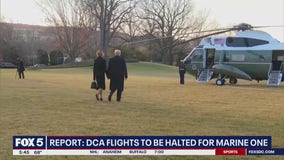 New FAA rules at DCA halt air traffic for president’s Marine One travel