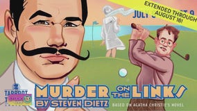 The regional premiere of 'Murder on the Links' at Taproot Theatre