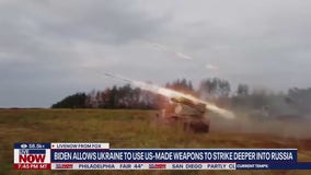 US allows Ukraine to use longer-range weapons