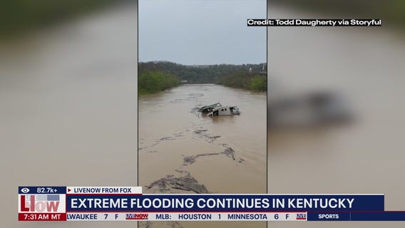 See it: Kentucky men go viral after burying minivan to use as storm shelter during severe weather