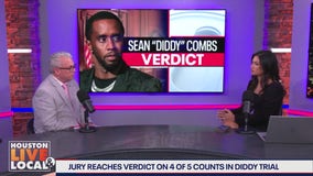 "Diddy" Trial verdict reached on 4 of 5 counts, discussion with FOX 26 legend, and more