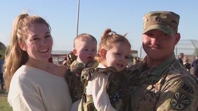 AZ National Guard company return reunites families