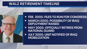 Timeline of Walz’s National Guard retirement revealed