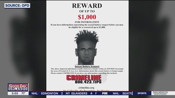 Orlando Police search for attack suspect