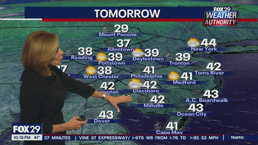 Weather Authority: 10 p.m. Wednesday forecast