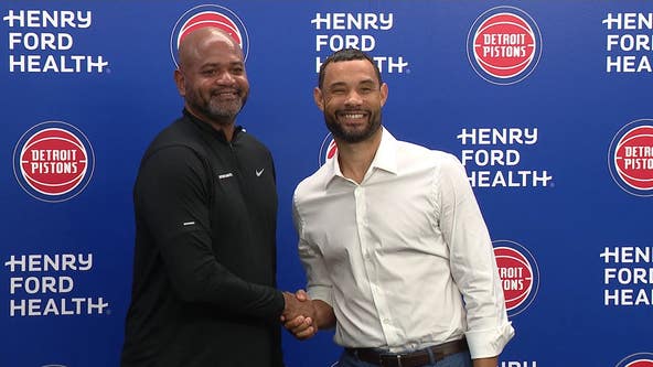 WATCH - Woody reports from the Pistons Performance Center where the team introduced new head coach, J.B. Bickerstaff