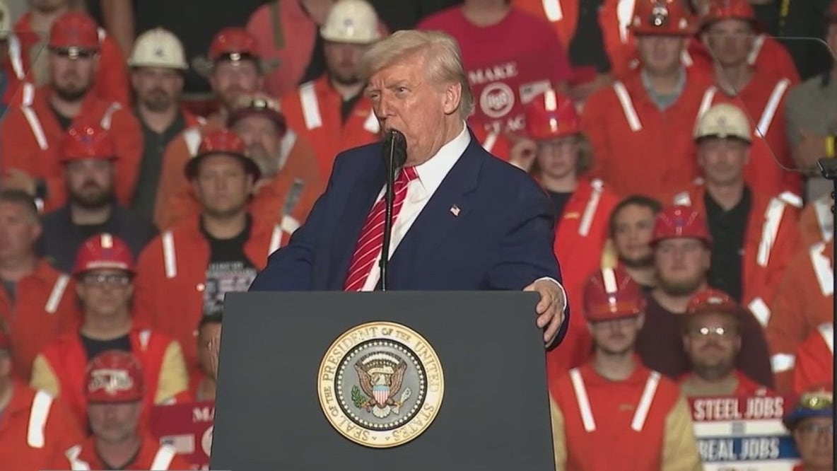 Trump tackles steel industry