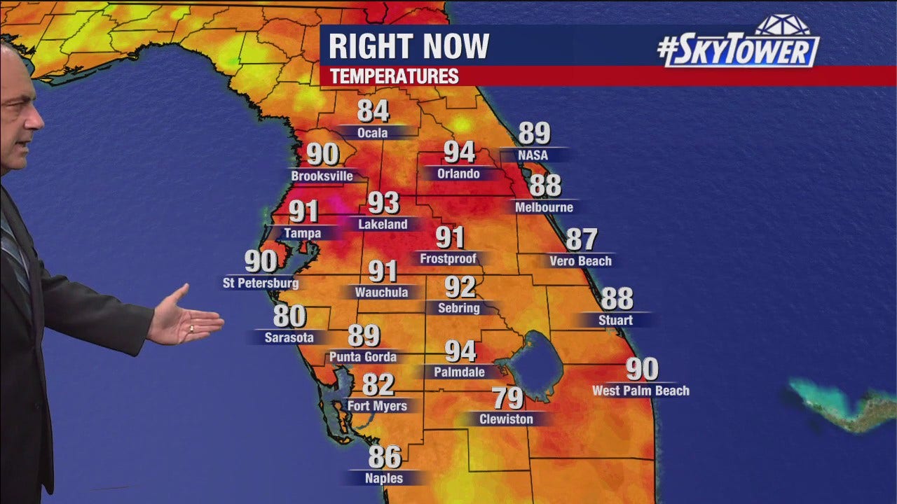 Tampa weather: Mostly clear Tuesday evening | FOX 13 Tampa Bay