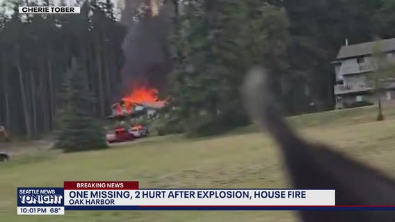 2 injured, 1 missing after home explosion in Oak Harbor, WA