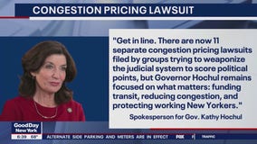 Congestion pricing lawsuits pile up against Gov. Hochul