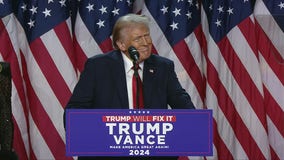 Trump claims victory in race for the White House