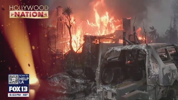 LA wildfires impact on Hollywood