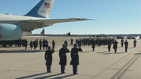 Jimmy Carter's casket departs Joint Base Andrews for Georgia [RAW]