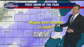 Sunday snow still looks likely